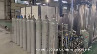 300Liter full automatic Scfe plant start into open [upl. by Sehcaep]