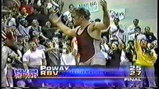 2001 Rancho Buena Vista RBV vs Poway High School Wrestling Full Dual Meet [upl. by Adolfo]