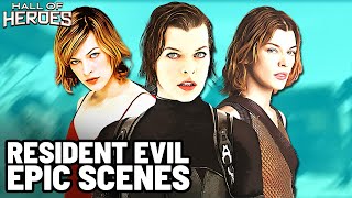 Resident Evil Retribution  Alice amp Ada Fight The Executioners  Voyage [upl. by Crim]