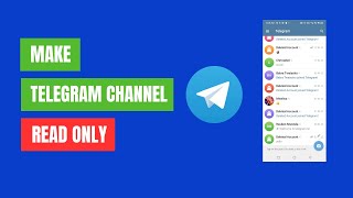 How To Make Telegram Channel Read Only [upl. by Wivinah]