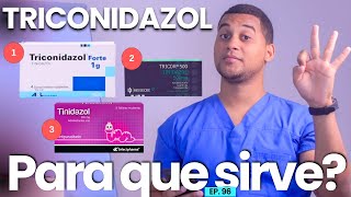 TRICONIDAZOL PARA QUE SIRVE  3 COSAS [upl. by Fowler]