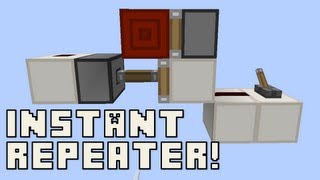 Smallest DualEdge Instant Repeater  3x2 6 blocks [upl. by Nedarb]