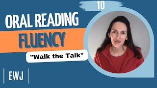 Oral Reading Fluency 10 quotWalk the Talkquot  Read think and learn [upl. by Aivuy]