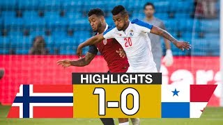 Norway vs Panama 10  Highlights All goals  06062018 [upl. by Gnex]