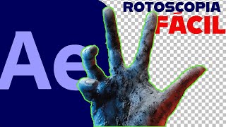 COMO QUITAR el FONDO A UN VIDEO AFTER EFFECTS [upl. by Ijan]