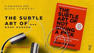 The subtle art of not gicing a fck by Mark Manson Audiobook [upl. by Annayat292]