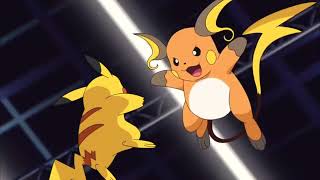 Pikachu VS Raichu pokemon pikachu raichu [upl. by Hallette]