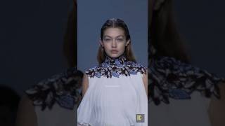 Gigi Hadid for Giambattista Valli FW 2016 fashion runway gigihadid shorts [upl. by Burnett]