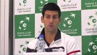 Novak Djokovic posle pobede nad Radekom Stepanekom [upl. by Geibel251]