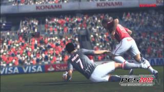 Pro Evolution Soccer 2012 PES 2012 Gamescom 2011 Trailer [upl. by Ttenrag]