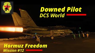 Hormuz Freedom Campaign by SorelRo Mission 12 Pilot Rescue DCS World [upl. by Nady]