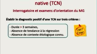 Conduite à tenir devant une Toux native chronique [upl. by Eetak]