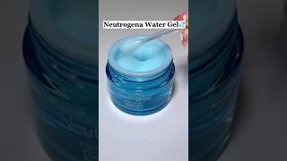 Neutrogena water gel Moisturizer 💦💙 moisturizer skincare trendingshort [upl. by Trask780]