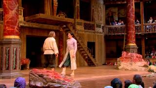 Ariel demands his liberty  The Tempest 2013  Act 1 Scene 2  Shakespeares Globe [upl. by Akiemaj]