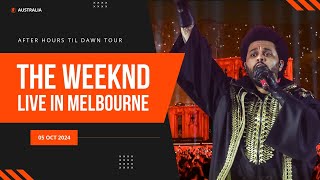 The Weeknd  Faith  Take Me Back To LA Live in Melbourne Australia 2024 [upl. by Nyrak617]