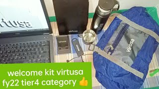 Welcome kit from virtusa 2022 tier4 category 👍 [upl. by Nryhtak]