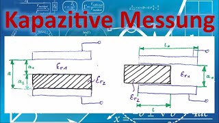 kapazitive Schichtdickenmessung  Funktionsprinzip kapazitiver Sensor [upl. by Staten]