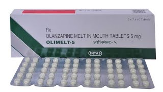 Olimelt 5mg tablet  Olanzapine 5 Mg tablet  Olimelt Uses amp Side effect in Hindi [upl. by Kyred]