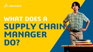 What is Supply Chain Management  My Mom The Supply Chain Manager  DELMIA [upl. by Stevena]