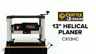 13quot Helical Planer CXSeries CX13HC from Busy Bee Tools [upl. by Fox]