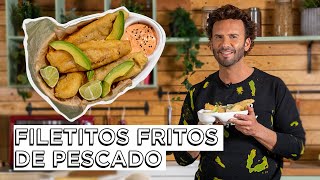 Receta fácil para preparar PESCADOS FRITOS ESTILO DF  filetitos fritos de pescado  ChefOropeza [upl. by Eeryt]