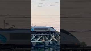 Acela 2170 slows over the Rippowam River in Stamford CT 962024 shorts fyp [upl. by Rose]