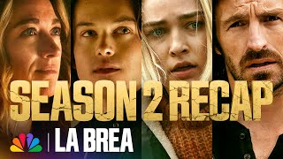 La Brea Season 2 Recap  NBC [upl. by Esilana]