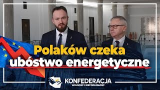 Tusk wpędzi Polaków w ubóstwo energetyczne [upl. by Eatnoid850]