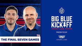 Back from the Bye Week  Big Blue Kickoff Live  New York Giants [upl. by Annaehr]