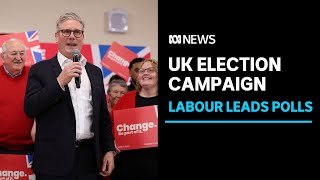 Labour look set to sweep polls in the UK election  ABC News [upl. by Amisoc]