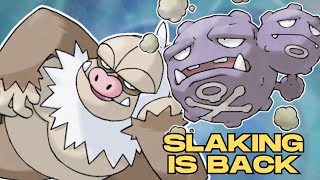 Slaking returns to dominate in the new Reg H  Pokémon VGC [upl. by Ardnalahs]