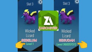 Totorial Hack Level Dengan Zarchiver Di Hybrid Animals 🔥🔥🔥 [upl. by Pitchford]