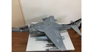 av8b harrier 2 hobbyboss 118 scale [upl. by Ttenneb560]