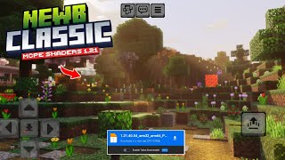 Newb x classic version mcpe 121 patchpe shaders [upl. by Ferro]