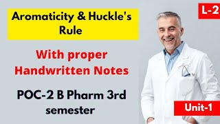 Aromaticity quotAromatic  not  antiquot amp Huckels rule Organic Chemistry [upl. by Jehias938]