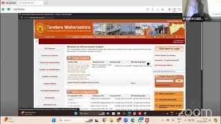 Bidder Enrollment Registration on Mahatenders E Tendering April 2024 Batch 251 [upl. by Suiravat576]