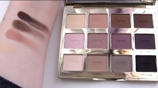 Tarte Tartelette Palette Review  Demo  Swatches [upl. by Avi]