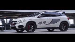 Mercedes GLA 45 AMG concept  trailer [upl. by Aitak28]