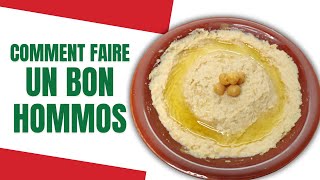 🇱🇧 RECETTE HOUMOUS LIBANAIS  HOMMOS BI TAHINI  HUMMUS FAIT MAIN  CUISINE LIBANAISE [upl. by Robinette287]