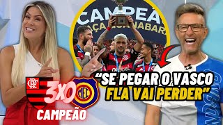 Renata Fan e Neto FALAM SOBRE o 1° TITULO do FLAMENGO e FLA X FLU na SEMIFINAL  JOGO ABERTO [upl. by Emory]