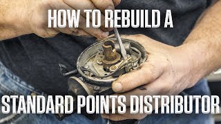 How to rebuild a standard points distributor  Hagerty DIY [upl. by Dorr]