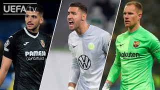 RULLI CASTEELS TER STEGEN  UCL Best Saves Matchday 4 [upl. by Flam]