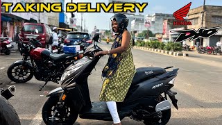 Taking Delivery Of Honda Dio 2024 😍  धनतेरस Offer में i Phone 16 🤑  Ami On 390 dumka [upl. by Oiled]