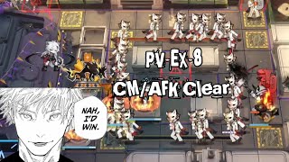 PVEX8 AFK Clear Arknights CN [upl. by Enomys]