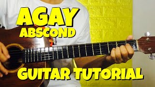 Agay Abscond  Guitar Tutorial  Intro Tabs [upl. by Peppy]