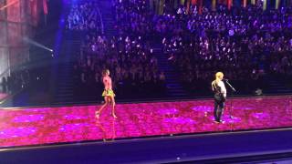 Victorias Secret Fashion Show 2014  Fantasy Bras and Ed Sheeran [upl. by Ninehc]