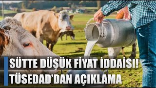 Çiğ Sütte Düşük Fiyat İddiası TÜSEDADdan Sanayicilere Süt Fiyatı Açıklaması  AGRO TV HABER [upl. by Ainollopa]