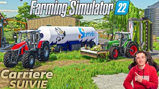 NOUVELLE PARCELLE AUJOURDHUI  Carrière Suivie  Farming Simulator 22 [upl. by Oner]