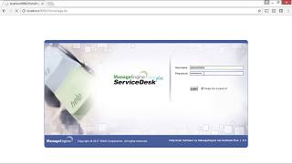 ServiceDesk Plus Service Pack Installation [upl. by Dorisa]