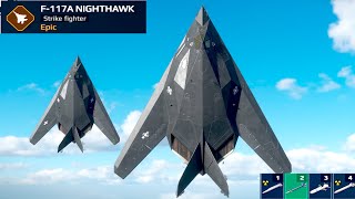 F  117A NIGHTHAWK super maneuverable  hawk gaming [upl. by Yma]